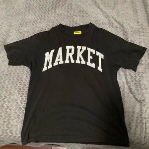 Black Short Sleeve Crew Neck Tee